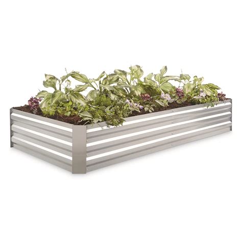 galvanized steel planter box